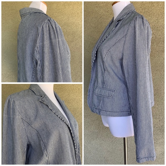 Short Denim Jacket Size XL - Picture 3 of 8